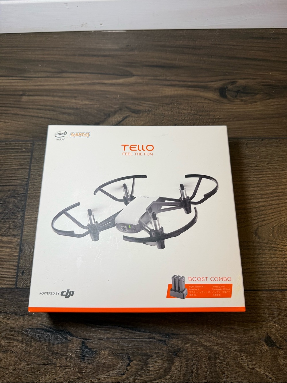 DJI TELLO BOOST COMBO MINI DRONE WITH 3 BATTERIES and Charging Hub with Box